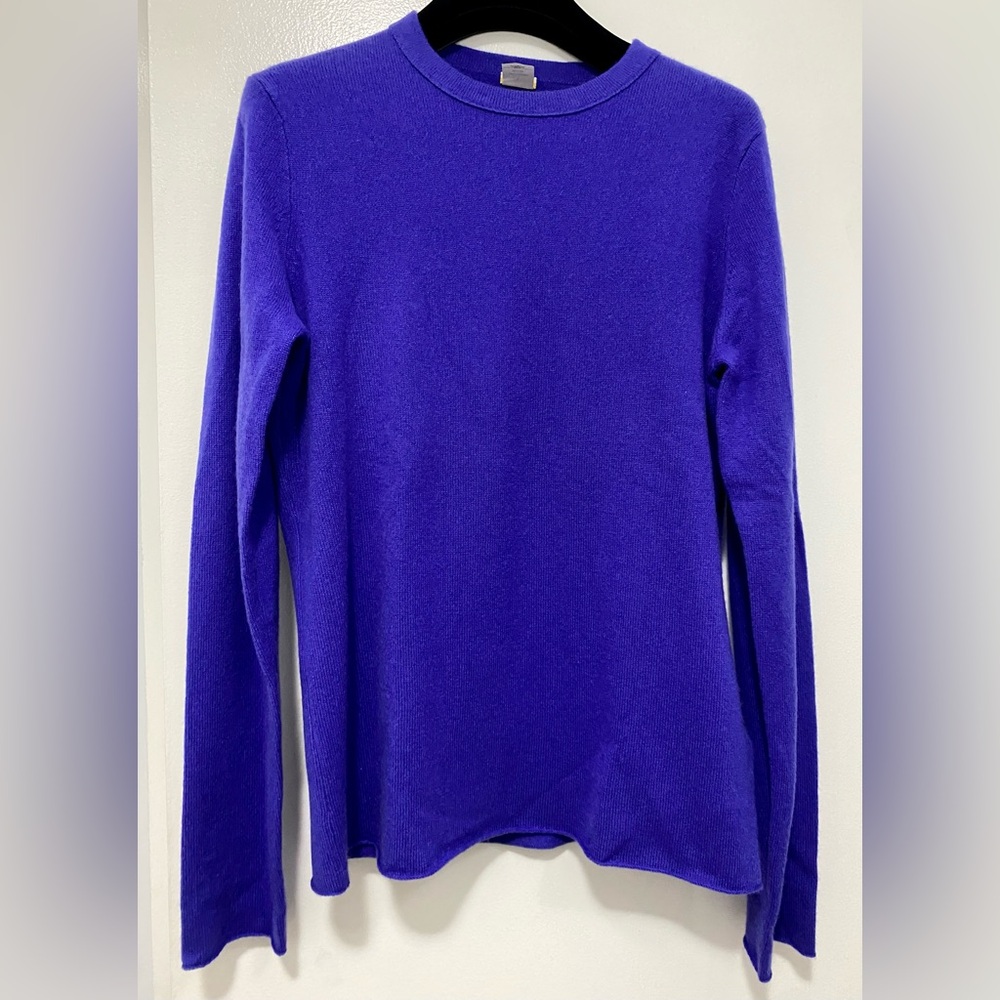 J. Crew Purple Crew Neck Sweater